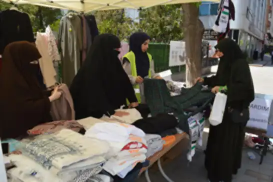 Siirt Umut Kervanı Derneği'den yetim ve muhtaçlar yararına kermes