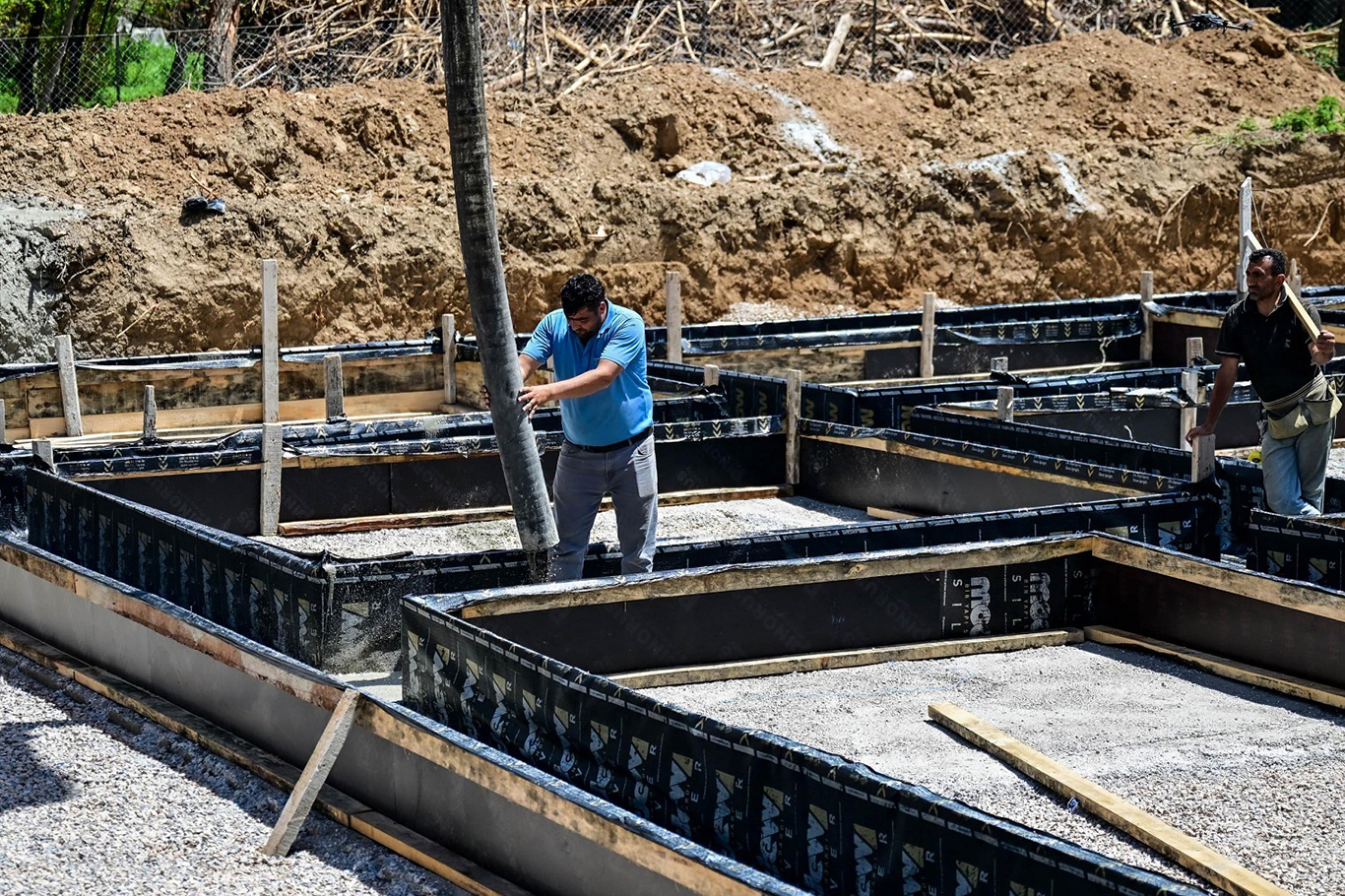 Malatya'da taziye evi temeli dualarla atıldı Malatya'da taziye evi temeli dualarla atıldı