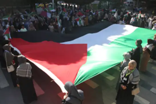 “Bugün israile dur demezsek yarın biz de ölebiliriz”