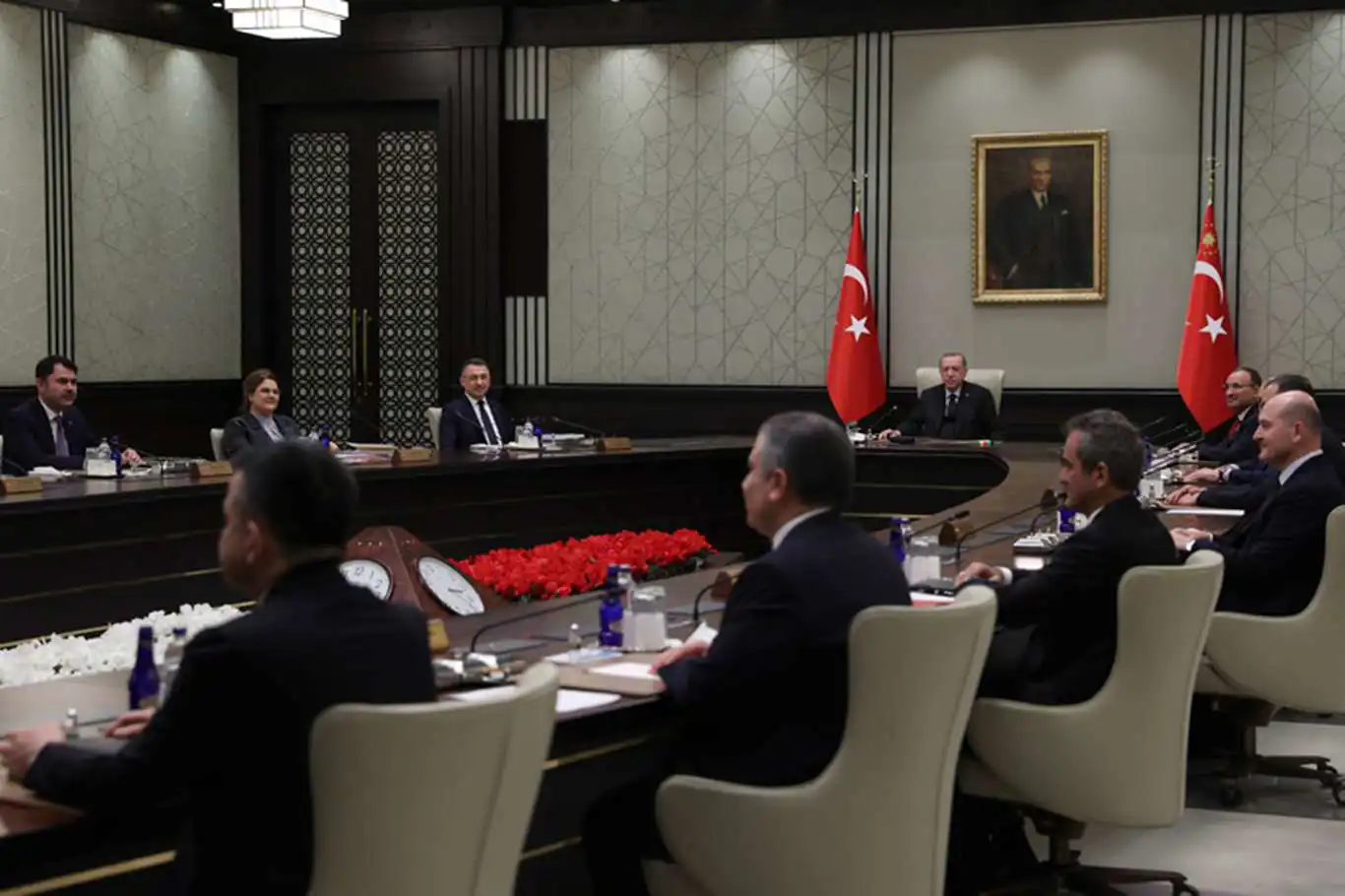 Cumhurbaşkanlığı Kabinesi Beştepe'de toplanıyor Cumhurbaşkanlığı Kabinesi Beştepe'de toplanıyor