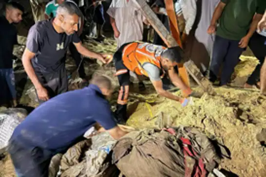 Han Yunus'ta yeni katliam: Siyonist rejim, mülteci çadırlarını bombaladı