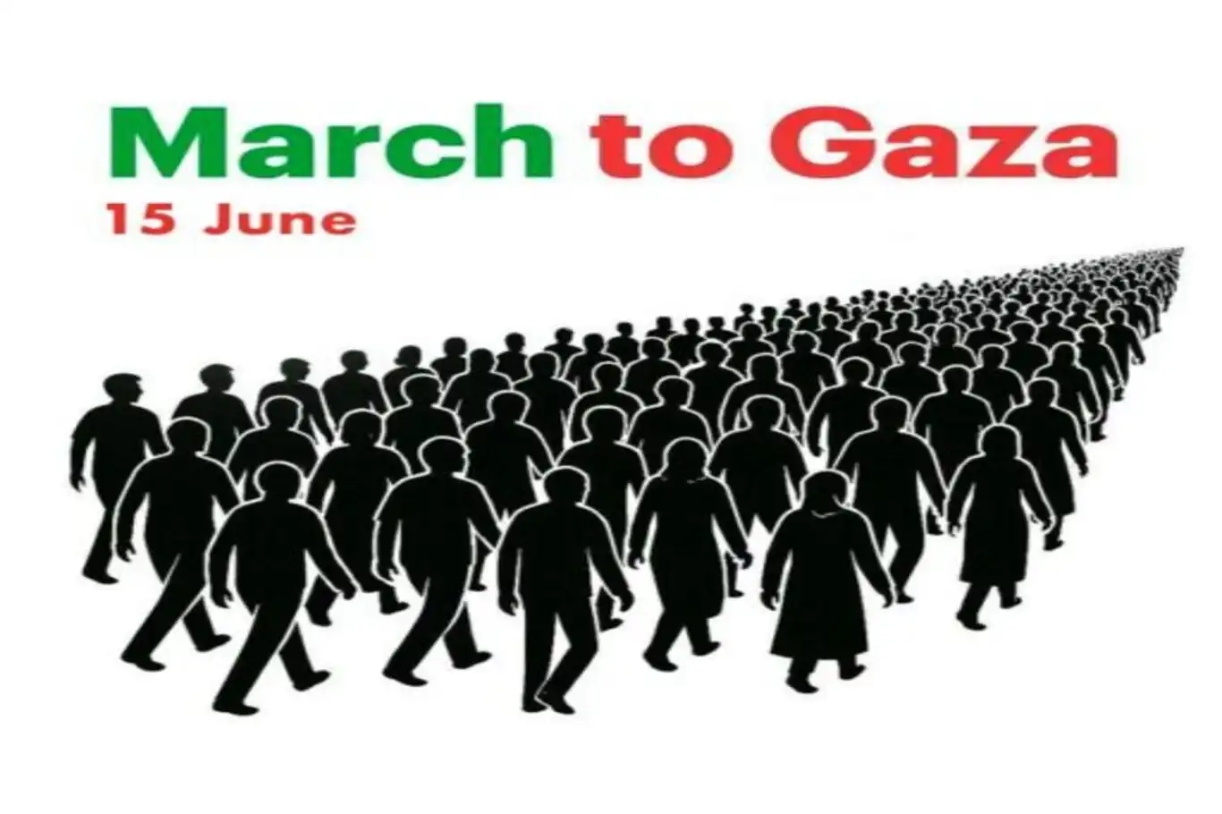 Thousands gather in Cairo for Global March to Gaza, demanding end to blockade Thousands gather in Cairo for Global March to Gaza, demanding end to blockade