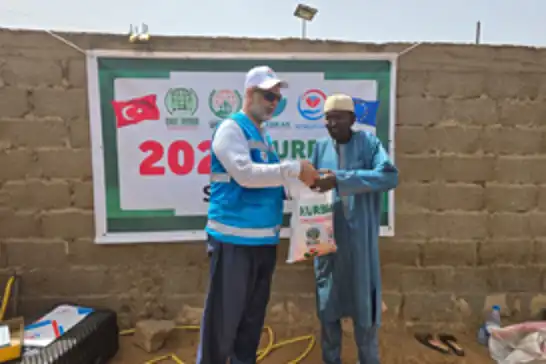Afrika'ya uzanan kurban kardeşliği Senegal'de yaşatıldı