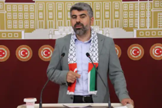 HÜDA PAR MP calls for warship-protected flotillas to break Gaza siege