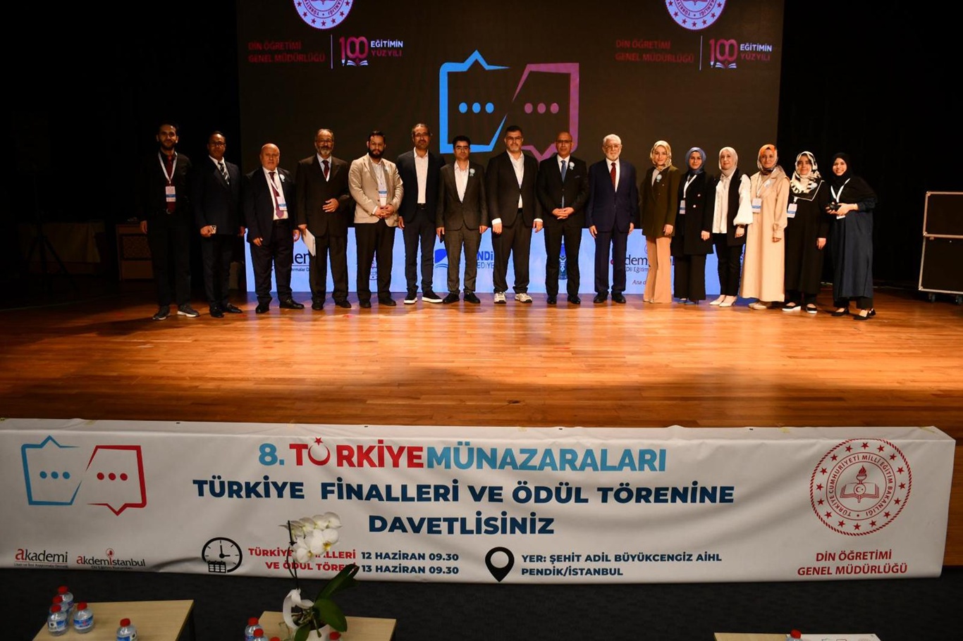"8. Türkiye Münazaraları" yarışmasında ödüller sahiplerini buldu