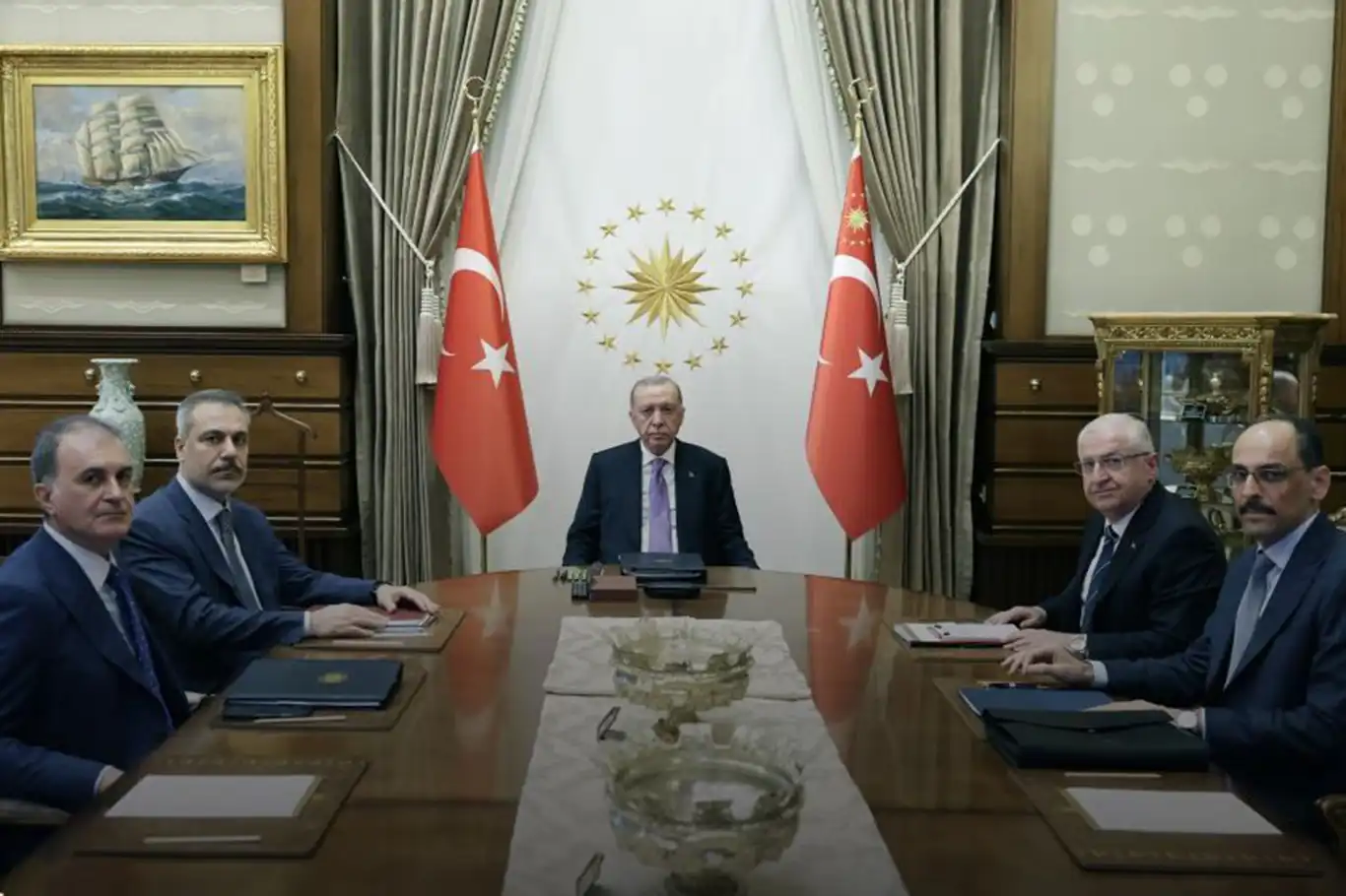 Beştepe'de güvenlik zirvesi yapıldı Beştepe'de güvenlik zirvesi yapıldı