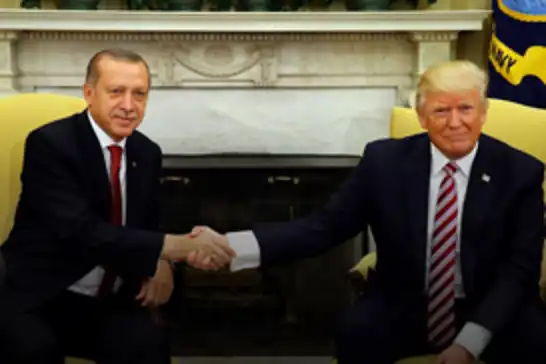 Cumhurbaşkanı Erdoğan, ABD Başkanı Trump ile görüştü