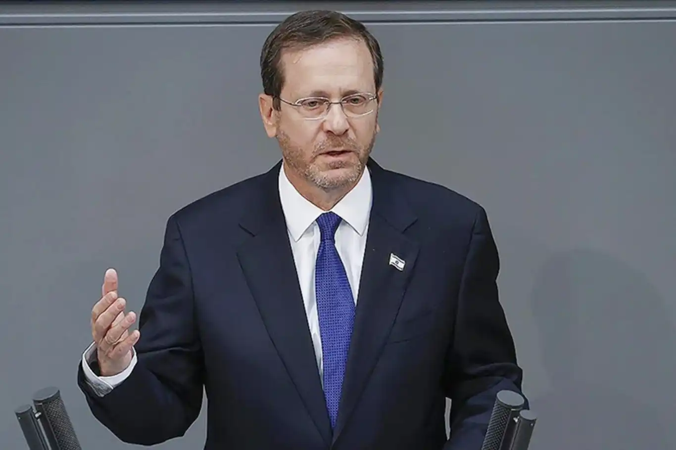 Terörist Herzog: "Zor bir sabah, 10 vatandaşımızı kaybettik" Terörist Herzog: "Zor bir sabah, 10 vatandaşımızı kaybettik"