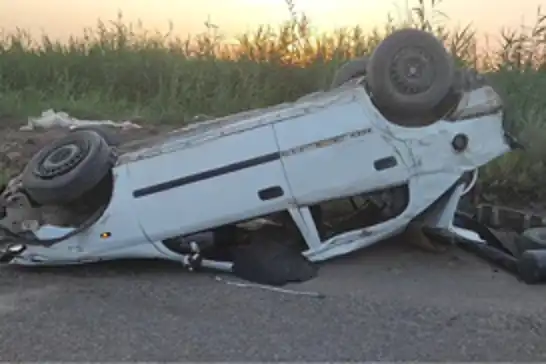 Sürücüsü ve yolcuları çocuk olan otomobil takla attı: Bir ölü 4 yaralı!