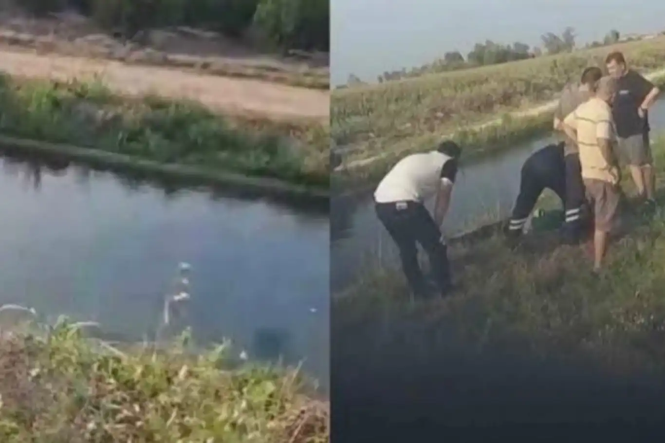 Kamyonet sulama kanalına düştü: Baba ve iki kızı öldü Kamyonet sulama kanalına düştü: Baba ve iki kızı öldü