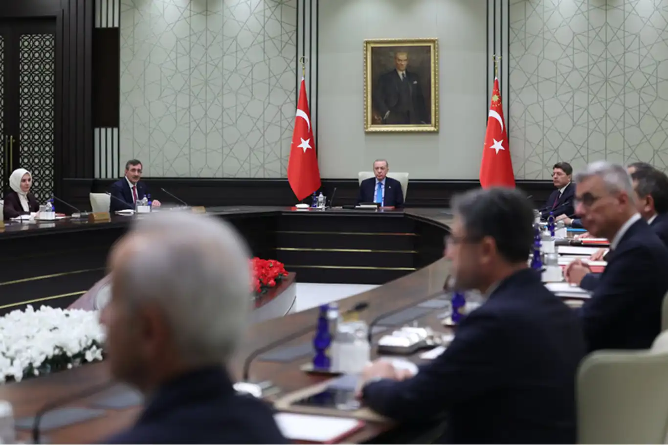 Kabine toplandı Kabine toplandı