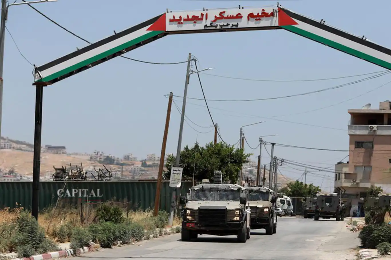 Siyonist işgalciler Nablus'ta cami bastı Siyonist işgalciler Nablus'ta cami bastı