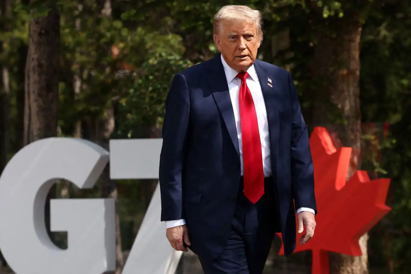 Trump abruptly cuts G7 summit attendance amid mounting Middle East tensions Trump abruptly cuts G7 summit attendance amid mounting Middle East tensions
