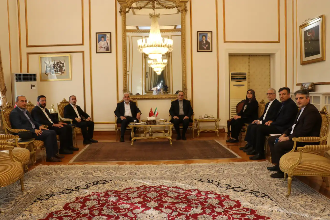 HÜDA PAR leader visits Iranian embassy in Ankara HÜDA PAR leader visits Iranian embassy in Ankara