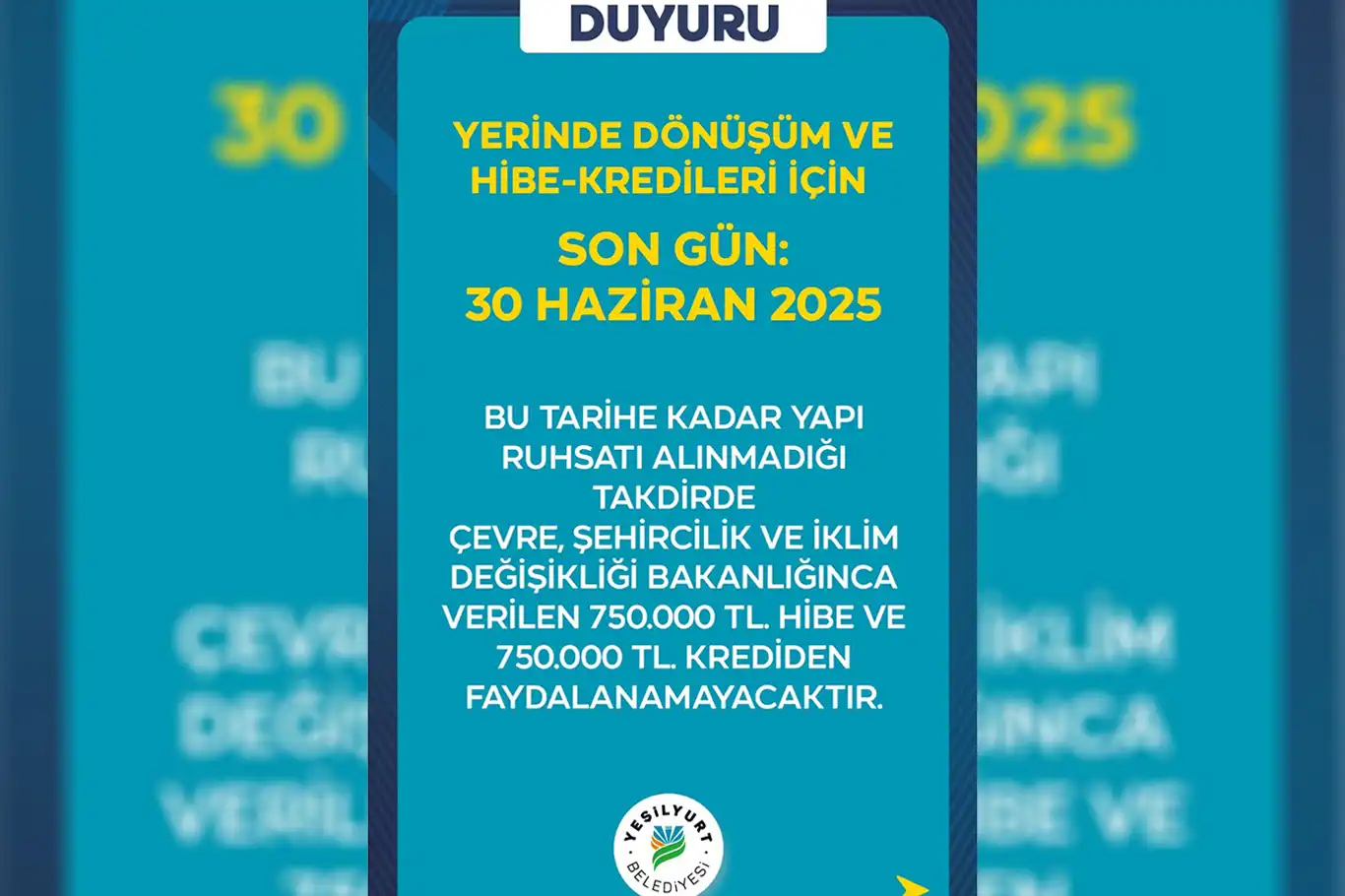 Yerinde dönüşüm ve hibe-kredileri için son gün 30 Haziran Yerinde dönüşüm ve hibe-kredileri için son gün 30 Haziran