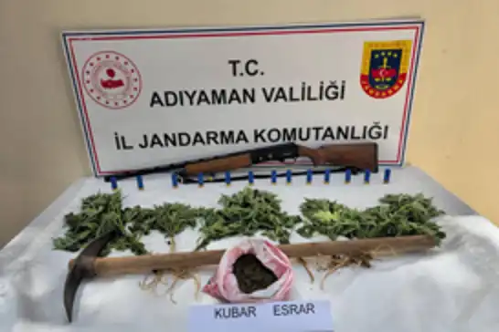 Adıyaman'da uyuşturucu operasyonu: 1 gözaltı