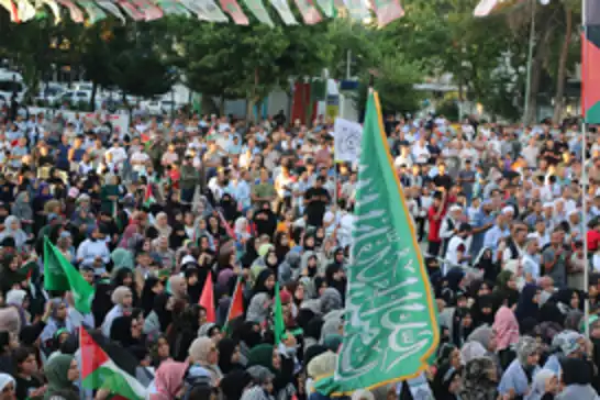 Şanlıurfa’da siyonist vahşete karşı 'Büyük Gazze Mitingi' düzenlendi