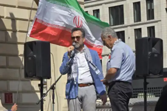 فرانكفورت تشهد مظاهرة غاضبة ضد عدوان الاحتلال على غزة وإيران