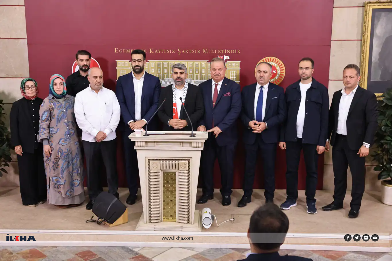 النائب فاروق دينتش: مسيرة الضمير العالمية من أجل غزة يجب أن تتسع ككرة الثلج النائب فاروق دينتش: مسيرة الضمير العالمية من أجل غزة يجب أن تتسع ككرة الثلج