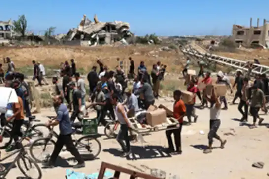 450 شهيدًا في غزة جراء هجمات الاحتلال على مراكز توزيع المساعدات