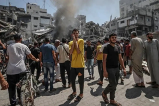 Israeli airstrikes kill 37 Palestinians in Gaza, most targeted while awaiting aid