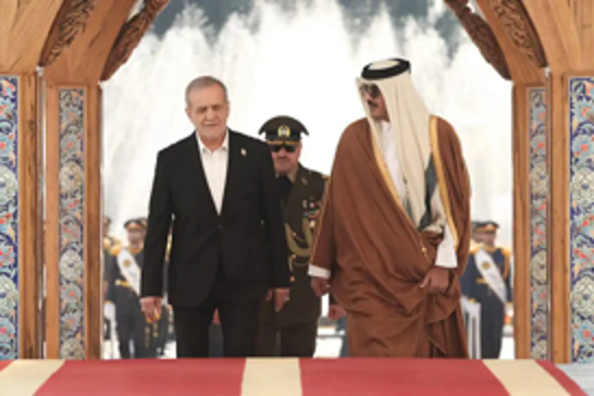 Pezeshkian to Qatar Emir: Missile attack was response to US-Israeli aggression