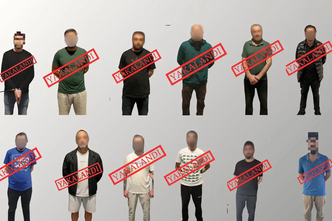 Kırmızı bültenle aranan 11 suçlu Türkiye'ye getirildi Kırmızı bültenle aranan 11 suçlu Türkiye'ye getirildi