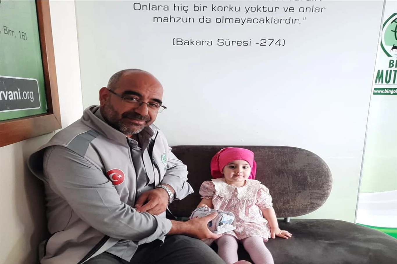 Minik yüreklerden Gazze için duyarlı davranış Minik yüreklerden Gazze için duyarlı davranış