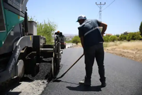 Battalgazi'de asfalt çalışmaları sürüyor