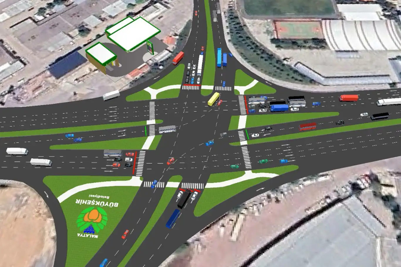 Büyükşehir Belediyesi alternatif yol ve kavşak düzenleme çalışmalarını sürdürüyor Büyükşehir Belediyesi alternatif yol ve kavşak düzenleme çalışmalarını sürdürüyor