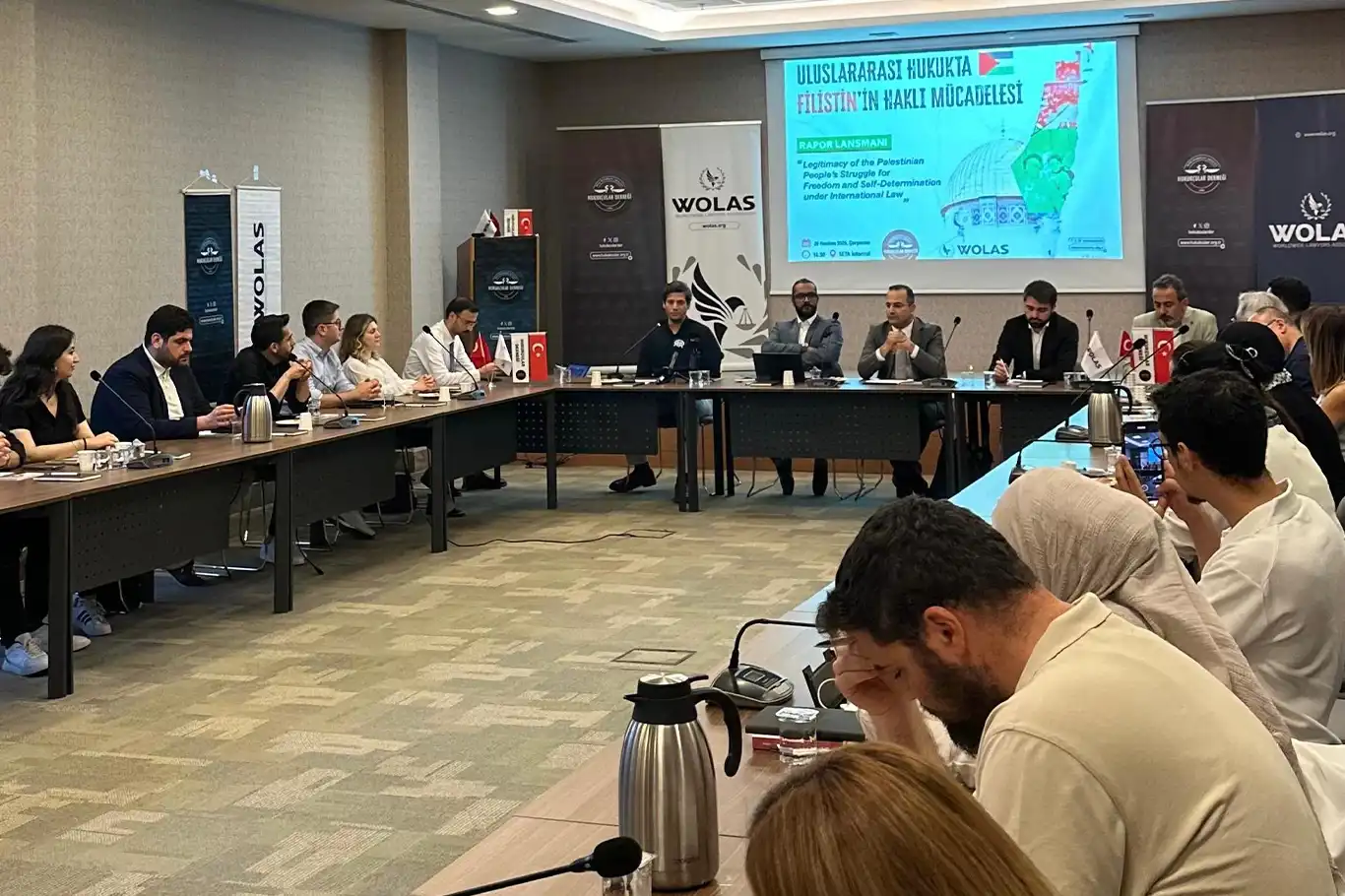 Hukukçulardan Filistin'in özgürlük mücadelesine destek raporu Hukukçulardan Filistin'in özgürlük mücadelesine destek raporu