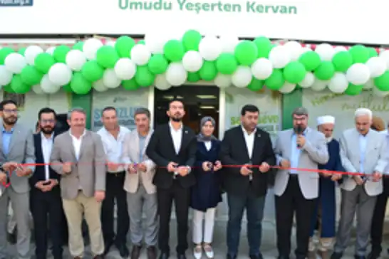 Umut Kervanının beşinci sosyal market projesi, Bursa'da hayata geçti