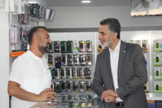HÜDA PAR'dan Bingöl'de esnaf ziyareti 