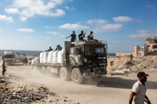 Medical aid finally reaches Gaza as health system nears collapse