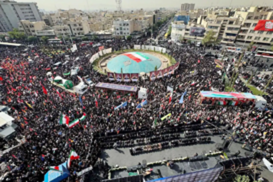 Tehran rises in unity: Millions mourn martyrs of Israeli-U.S. aggression