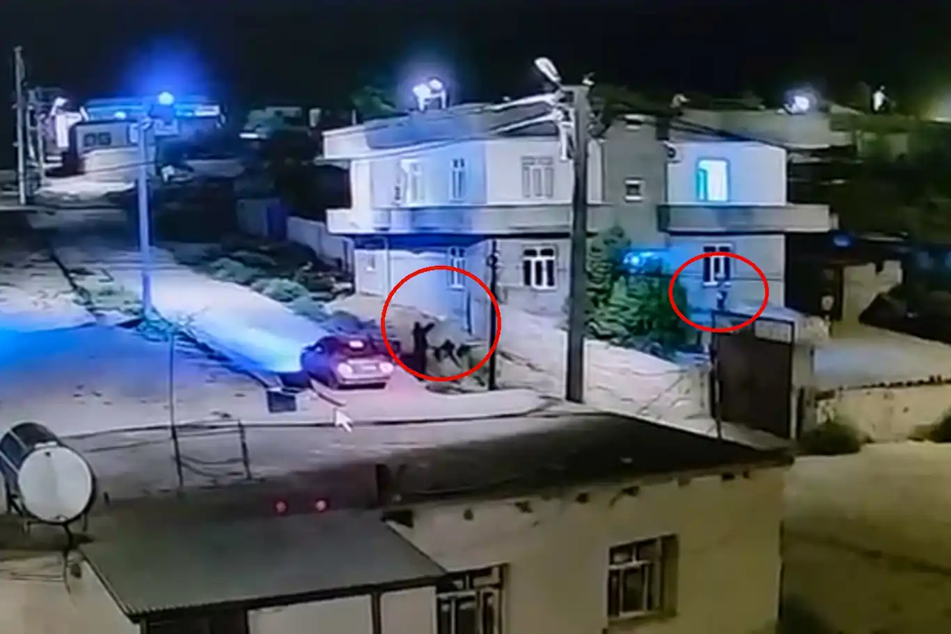 Çınar’daki silahlı saldırıya ait güvenlik kamerası görüntüleri ortaya çıktı