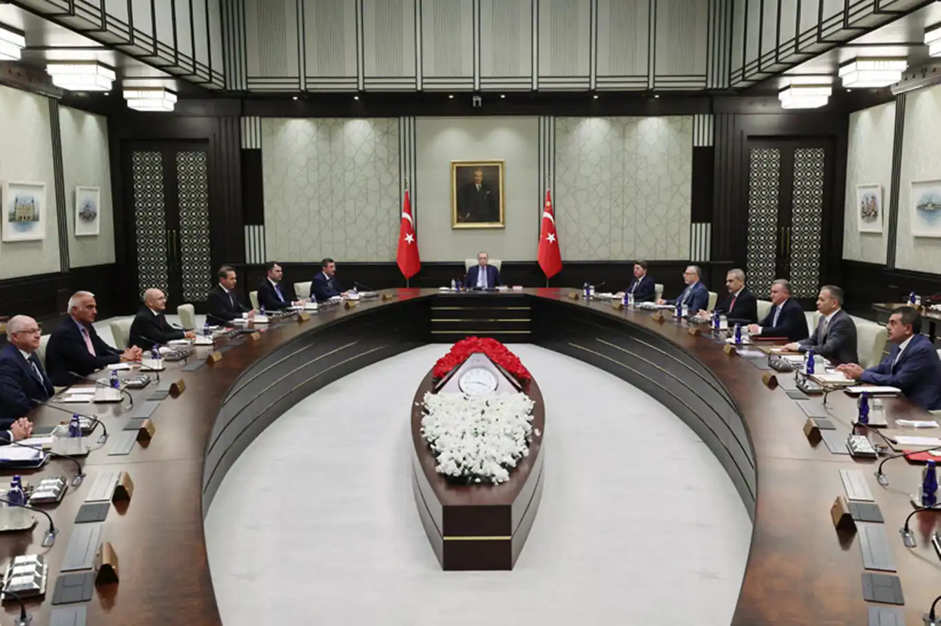 Türkiye's presidential cabinet meets on terror, economy, and foreign affairs Türkiye's presidential cabinet meets on terror, economy, and foreign affairs