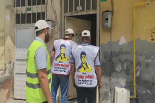 Şanlıurfa’da genç Yasinlerden yüzlerce aileye kurban eti