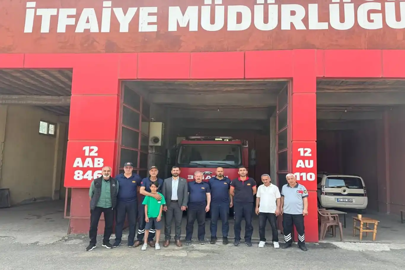 HÜDA PAR heyetinden bayramda görev başındaki personellere ziyaret HÜDA PAR heyetinden bayramda görev başındaki personellere ziyaret