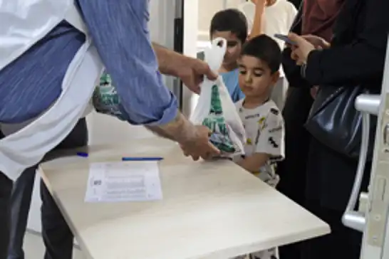 Kurban Bayramı'nda ihtiyaç sahibi aileler unutulmadı