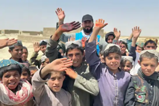 Yetimler Vakfı’ndan Afganistan'da kurban eti yardımı 