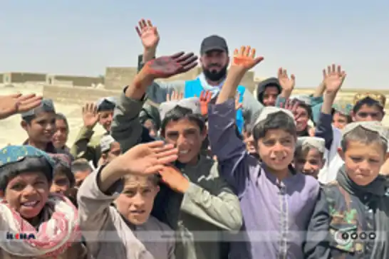 وقف الأيتام يوزع لحوم الأضاحي في أفغانستان