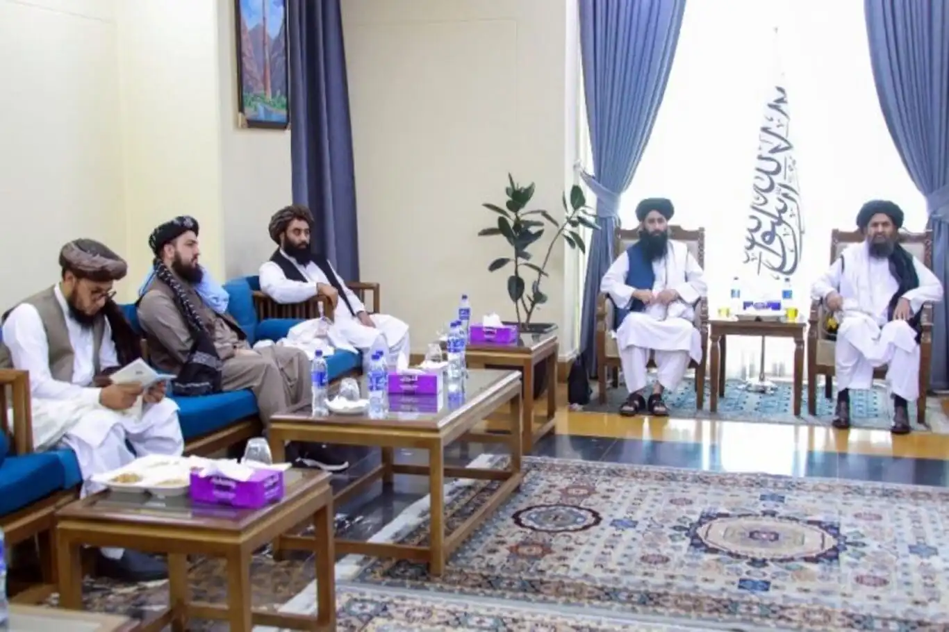 Afghan Deputy PM Mullah Baradar heads to Azerbaijan for ECO summit Afghan Deputy PM Mullah Baradar heads to Azerbaijan for ECO summit