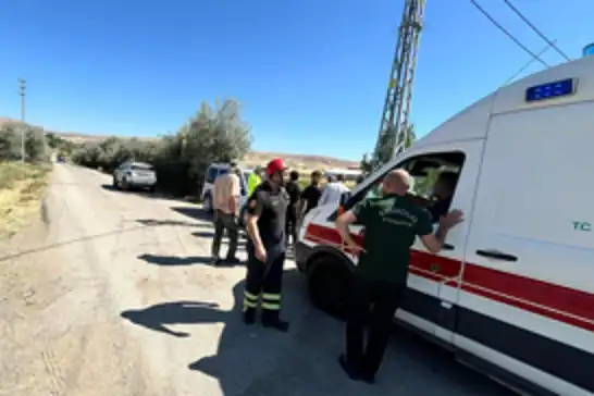 Elazığ'da trafik kazası: Bir kişi hafif yaralandı
