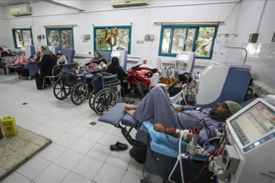 Israel’s blockade turns Gaza hospitals into ‘mass graves’ as dialysis care fails