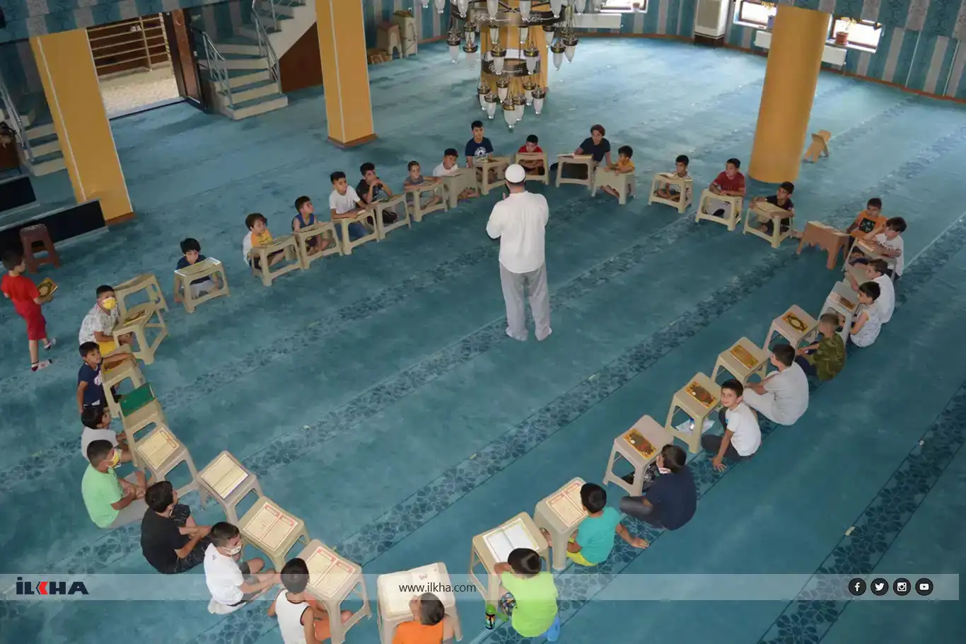 Şanlıurfa’da yaz Kur’an kursları çocukların ilgisiyle devam ediyor Şanlıurfa’da yaz Kur’an kursları çocukların ilgisiyle devam ediyor
