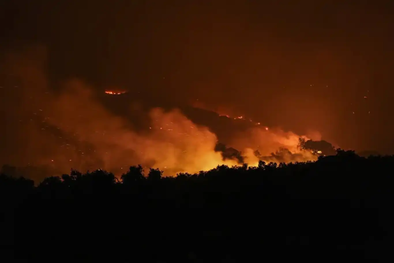 Çankırı'da orman yangını Çankırı'da orman yangını
