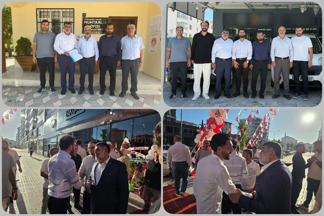 HÜDA PAR Elazığ İl Teşkilatı mahalle muhtarları ve esnafla bir araya geldi HÜDA PAR Elazığ İl Teşkilatı mahalle muhtarları ve esnafla bir araya geldi