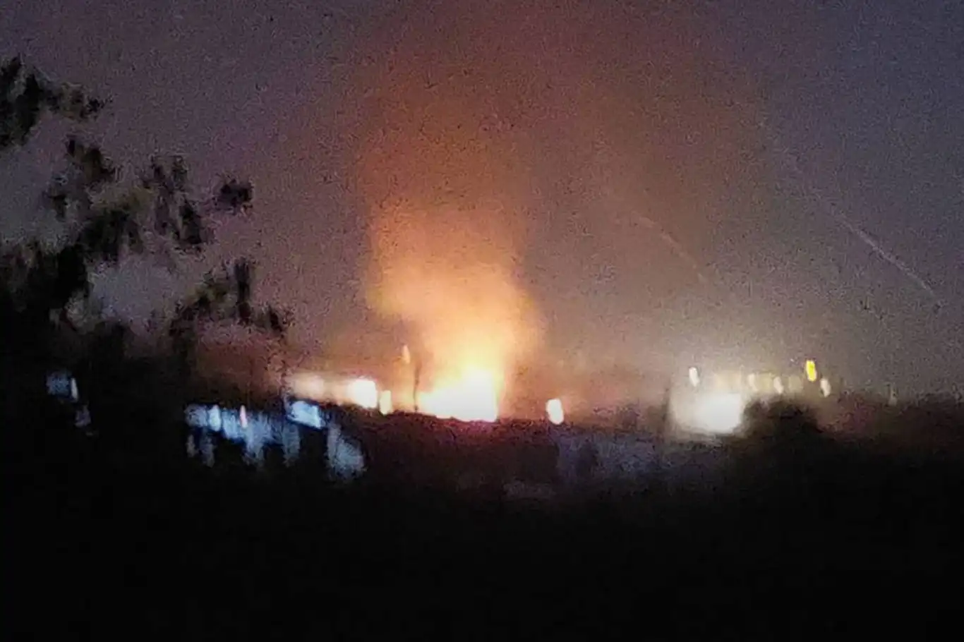 Suriye'de askeri karargahta patlama