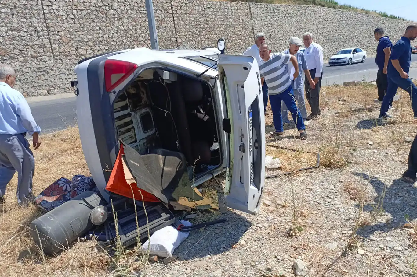 Batman'da pikniğe giderken kaza: 5 yaralı